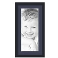thumbnail image 1 of ArtToFrames 12x24" Matted Picture Frame with 8x20" Single Mat Photo Opening Framed in 1.25" Satin Black and 2" Blue Jay Mat (FWM-3926-12x24), 1 of 8
