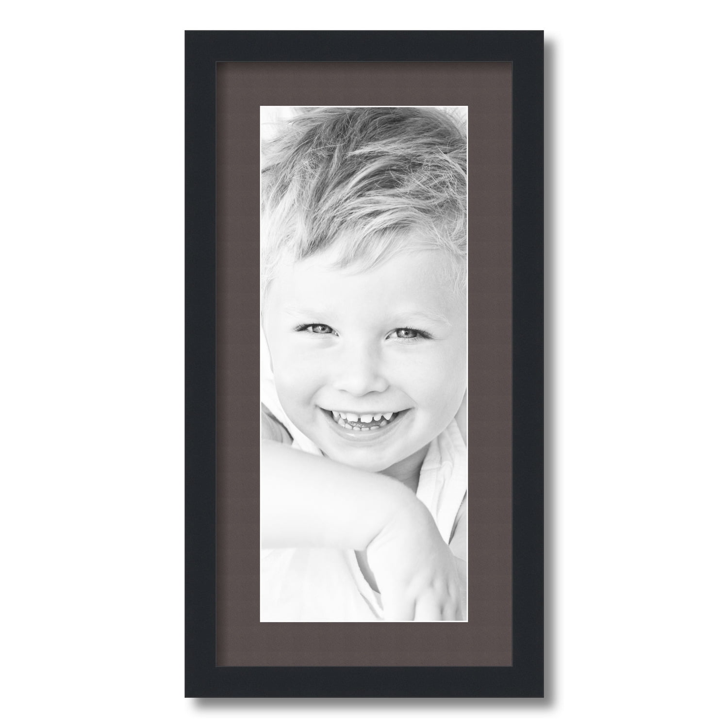 ArtToFrames 12x24 Matted Picture Frame with 8x20 Single Mat Photo