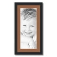 thumbnail image 1 of ArtToFrames 12x24 Matted Picture Frame with 8x20 Single Mat Photo Opening Framed in 1.25 Satin Black and 2 Paloma Mat (FWM-3926-12x24), 1 of 6