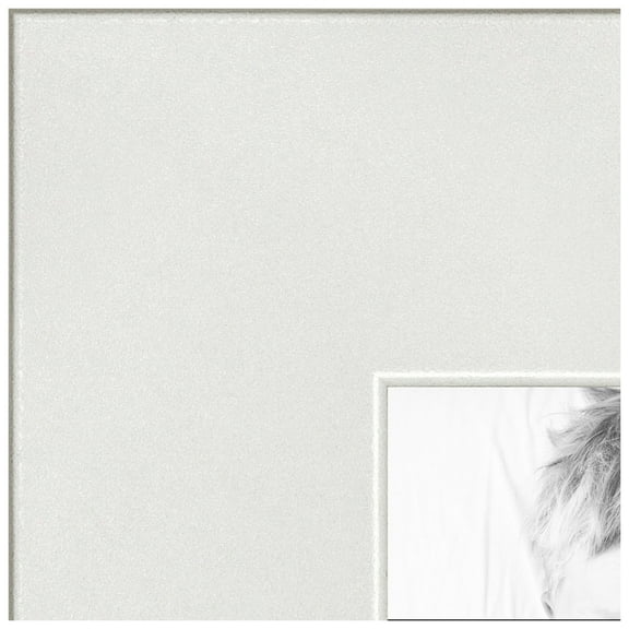 ArtToFrames 12x31 inch White Picture Frame, White MDF Poster Frame (3966)