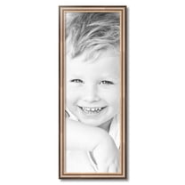 ArtToFrames 12x34" Anique Silver Picture Frame, Silver Wood Poster Frame, with Regular Acrylic and 2 (FBPL-4964)