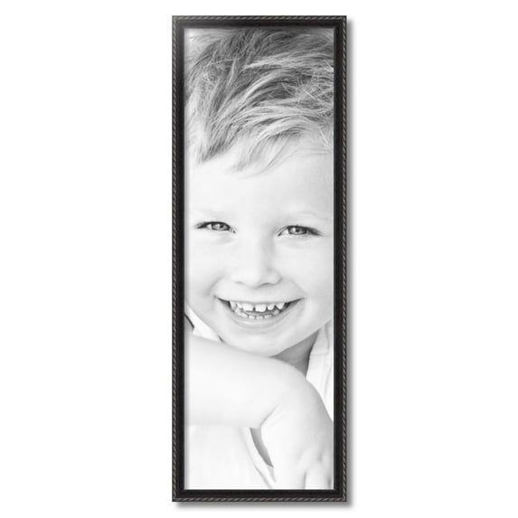 ArtToFrames 12x36 inch Other Picture Frame, Multi 12" x 36" Wood Poster Frame (WOM-4999) 1234