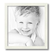 ArtToFrames 13" x 14" White Picture Frame, 13x14 inch White Wood Poster Frame (WOM-5138)
