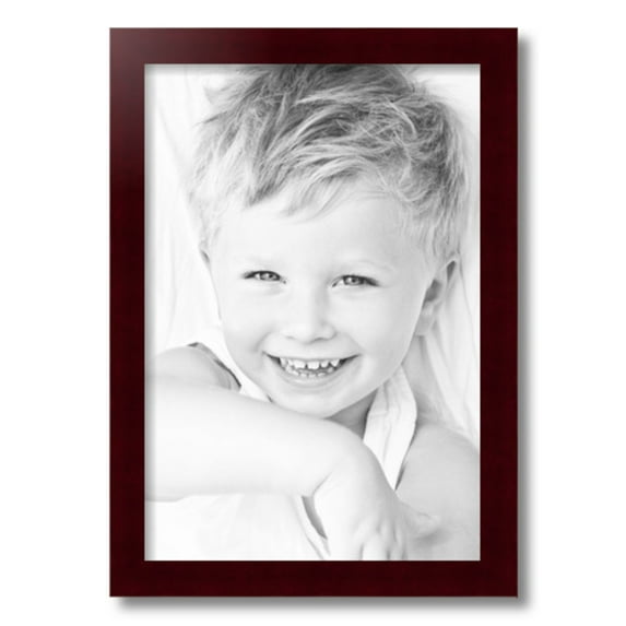 ArtToFrames 13" x 19" Cherry Picture Frame, 13x19 inch Red Wood Poster Frame (WOM-4309)