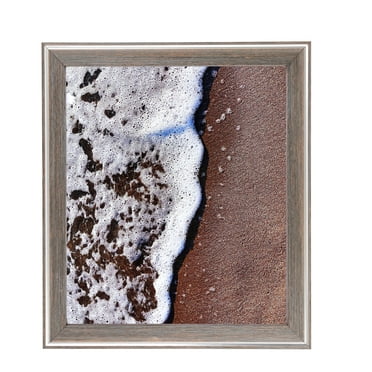 ArtToFrames 13" x 19" Contrast Light Grey Picture Frame, 13x19 inch Gray Wood Poster Frame (WOM-4929), 1 Pack