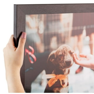 ArtToFrames 13" x 19" Mahogany Picture Frame, 13x19 inch Brown MDF Poster Frame (WOM-3978)