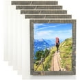 thumbnail image 1 of ArtToFrames 13" x 19" Winter White Barnwood 1.5 Inch Picture Frame, 13x19 inch Brown MDF Poster Frame (WOM-4661), 5 Pack, 1 of 7