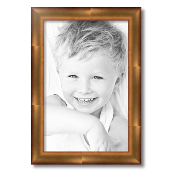 ArtToFrames 13" x 20" Gold Leaf Picture Frame, 13x20 inch Gold Wood Poster Frame (WOM-4947)