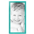 thumbnail image 1 of ArtToFrames 13" x 26" Aqua Picture Frame, 13x26 inch Green Wood Poster Frame (WOM-5186),  Pack, 1 of 3