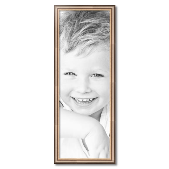 ArtToFrames 13" x 37" Anique Silver Picture Frame, 13x37 inch Silver Wood Poster Frame (WOM-4964)