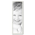 thumbnail image 1 of ArtToFrames 13" x 42" White Picture Frame, 13x42 inch White Wood Poster Frame (WOM-5140), 1 of 5