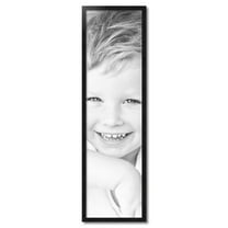 ArtToFrames 13" x 47" Black Picture Frame, 13x47 inch Black Wood Poster Frame (WOM-5139)