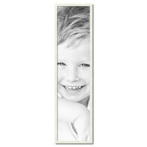ArtToFrames 13" x 52" White Picture Frame, 13x52 inch White Wood Poster Frame (WOM-5140)