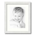 thumbnail image 1 of ArtToFrames 13x16" Matted Picture Frame with 9x12" Single Mat Photo Opening Framed in 1.25" Satin White Frame and 2" Porcelain Mat (FWM-3966-13x16), 1 of 8