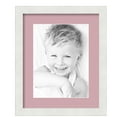thumbnail image 1 of ArtToFrames 13x16" Matted Picture Frame with 9x12" Single Mat Photo Opening Framed in 1.25" Satin White Frame and 2" Seashell Mat (FWM-3966-13x16), 1 of 8