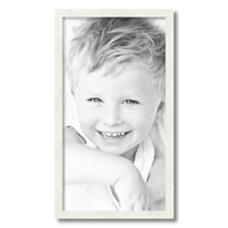 ArtToFrames 13x24 inch White Picture Frame, White 13" x 24" Wood Poster Frame (WOM-5140) 1234