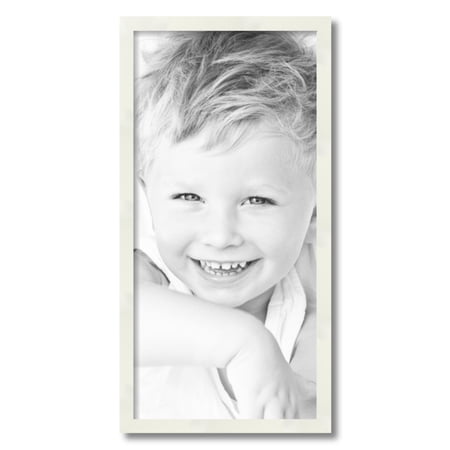 ArtToFrames 13x27 inch White Picture Frame, White 13" x 27" Wood Poster Frame (WOM-5140) 1234