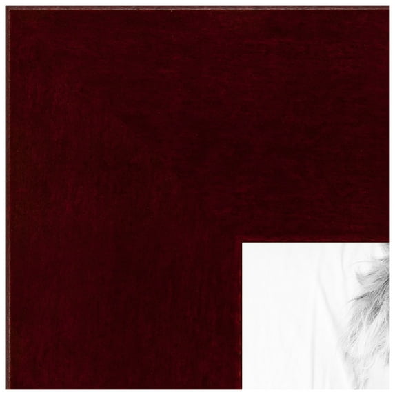 ArtToFrames 13x29 inch Cherry Picture Frame, Red Wood Poster Frame (4309)