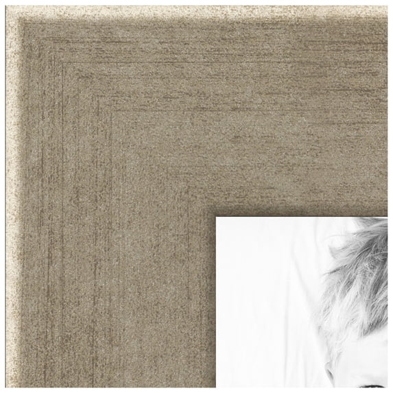 ArtToFrames 13x31 inch Muted Prosecco Gold Picture Frame, Gold MDF Poster Frame (4673)