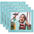 thumbnail image 1 of ArtToFrames 14" x 14" Eggshell Blue Picture Frame, 14x14 inch Blue Wood Poster Frame (WOM-4599), 4 Pack, 1 of 7