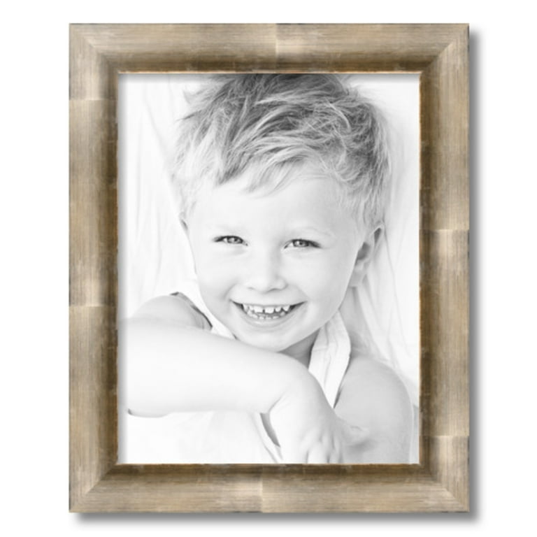 ArtToFrames 14 x 18 Antique Silver Picture Frame 14x18 inch Silver Wood Poster Frame WOM 4944 4 Pack Walmart