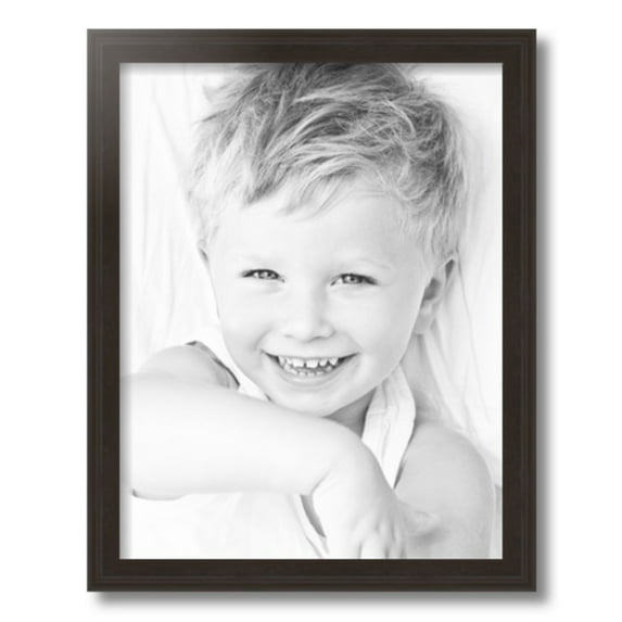 ArtToFrames 14" x 18" Brown Picture Frame, 14x18 inch Brown Wood Poster Frame (WOM-4886)