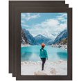 thumbnail image 1 of ArtToFrames 14" x 18" Coffee Picture Frame, 14x18 inch Brown MDF Poster Frame (WOM-3913), 3 Pack, 1 of 8