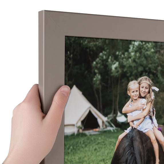 ArtToFrames 14" x 18" Latte Picture Frame, 14x18 inch Brown MDF Poster Frame (WOM-5363), Pack