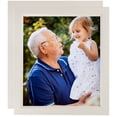 thumbnail image 1 of ArtToFrames 14" x 18" Slanted Lip White Picture Frame, 14x18 inch White Wood Poster Frame (WOM-4825), 2 Pack, 1 of 6