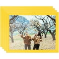 thumbnail image 1 of ArtToFrames 14" x 18" Yellow Stain on Hard Maple Picture Frame, 14x18 inch Yellow Wood Poster Frame (WOM-4265), 4 Pack, 1 of 7