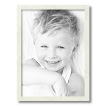 ArtToFrames 14" x 19" White Picture Frame, 14x19 inch White Wood Poster Frame (WOM-5140)