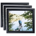 thumbnail image 1 of ArtToFrames 14" x 20" Galleria Noir Picture Frame, 14x20 inch Black MDF Poster Frame (WOM-4083), 3 Pack, 1 of 8