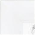 thumbnail image 1 of ArtToFrames 14" x 22" Contemporary White with Lip Picture Frame, 14x22 inch White Wood Poster Frame (WOM-2032), 1 of 1