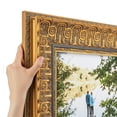 thumbnail image 1 of ArtToFrames 14" x 23" Imperial Loop Gilded Ornmtl Picture Frame, 14x23 inch Gold Wood Poster Frame (WOM-5248),  Pack, 1 of 7