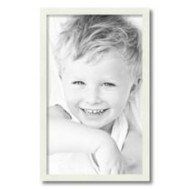 ArtToFrames 14" x 23" White Picture Frame, 14x23 inch White Wood Poster Frame (WOM-5138)