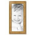 thumbnail image 1 of ArtToFrames 14" x 32" Gold Picture Frame, 14x32 inch Gold Wood Poster Frame (WOM-4166), 1 of 1