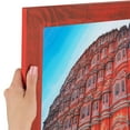 thumbnail image 1 of ArtToFrames 14" x 33" Red Picture Frame, 14x33 inch Red Wood Poster Frame (WOM-4593), 1 of 8