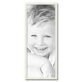 thumbnail image 1 of ArtToFrames 14" x 35" White Picture Frame, 14x35 inch White Wood Poster Frame (WOM-5140), 1 of 5