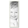 thumbnail image 1 of ArtToFrames 14" x 42" White Picture Frame, 14x42 inch White Wood Poster Frame (WOM-5140), 1 of 5
