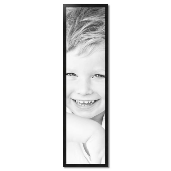 ArtToFrames 14" x 54" Black Picture Frame, 14x54 inch Black Wood Poster Frame (WOM-5139)