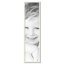 ArtToFrames 14" x 56" White Picture Frame, 14x56 inch White Wood Poster Frame (WOM-5140)