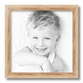 thumbnail image 1 of ArtToFrames 14x14 Inch Hickory Picture Frame, This Brown Wood Poster Frame is Great for Your Art or Photos, Comes with Regular Glass (4850), 1 of 1