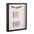 thumbnail image 1 of ArtToFrames 14x14 Inch Shadow Box Picture Frame, with a Satin Black Tall 1 Wide Shadowbox frame and White Mat Backing (4654), 1 of 7
