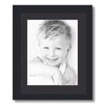 thumbnail image 1 of ArtToFrames 14x17" Matted Picture Frame with 10x13" Single Mat Photo Opening Framed in 1.25" Satin Black and 2" Black Mat (FWM-3926-14x17), 1 of 8