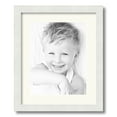 thumbnail image 1 of ArtToFrames 14x17" Matted Picture Frame with 10x13" Single Mat Photo Opening Framed in 1.25" Satin White Frame and 2" Chantilly Mat (FWM-3966-14x17), 1 of 8