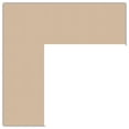 thumbnail image 1 of ArtToFrames 14x17" Scotch Mist Custom Mat for Picture Frame with Opening for 10x13" Photos. Mat Only, Frame Not Included (MAT-111), 1 of 5
