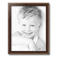 thumbnail image 1 of ArtToFrames 14x18 Inch Contrast Walnut Picture Frame, This Brown Wood Poster Frame is Great for Your Art or Photos, Comes with Regular Glass (4932), 1 of 1