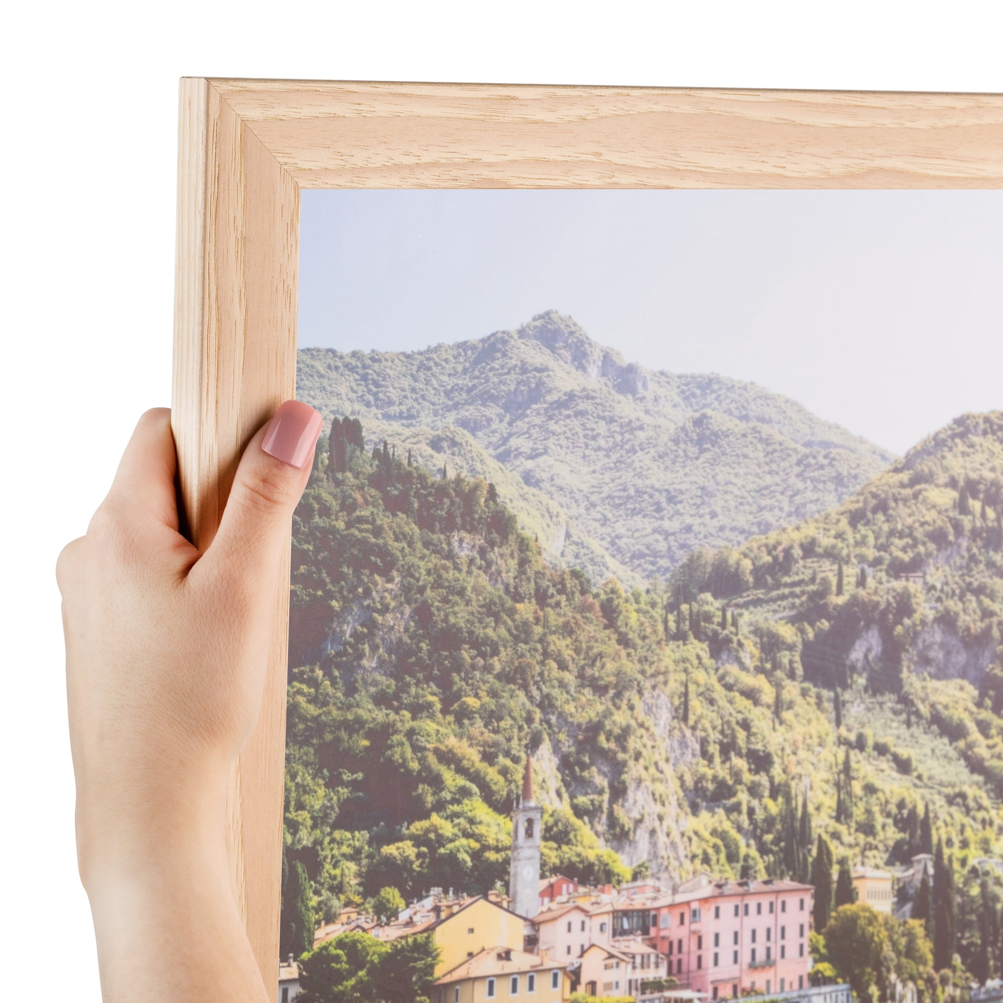 ArtToFrames 14x18 Inch Red Oak Picture Frame, This Brown Wood Poster ...