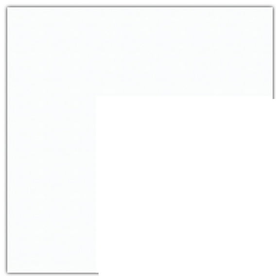 ArtToFrames 14x20" Super White Custom Mat for Picture Frame with Opening for 10x16" Photos. Mat Only, Frame Not Included (MAT-20)