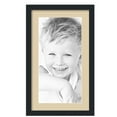 thumbnail image 1 of ArtToFrames 14x24" Matted Picture Frame with 10x20" Single Mat Photo Opening Framed in 1.25" Satin Black and 2" Seaside Mat (FWM-3926-14x24), 1 of 8